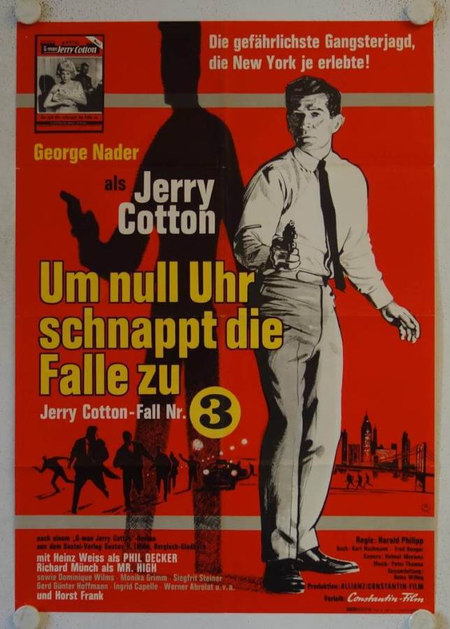 The Trap snaps shut at Midnight original release german movie poster